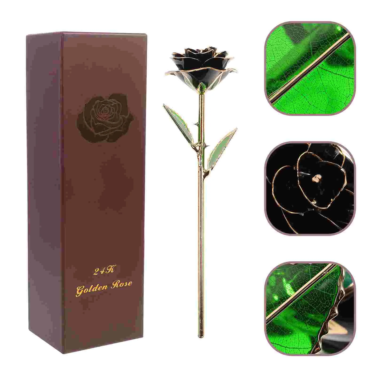 Blooming Lacquered 24K Gold Roses Plated Real Rose Birthday Valentine's Day Anniversary Mother's Day Gift with Souvenir Bag
Blooming Lacquered 24K Gold Roses Plated Real Rose Birthday Valentine's Day Anniversary Mother's Day Gift with Souvenir Bag