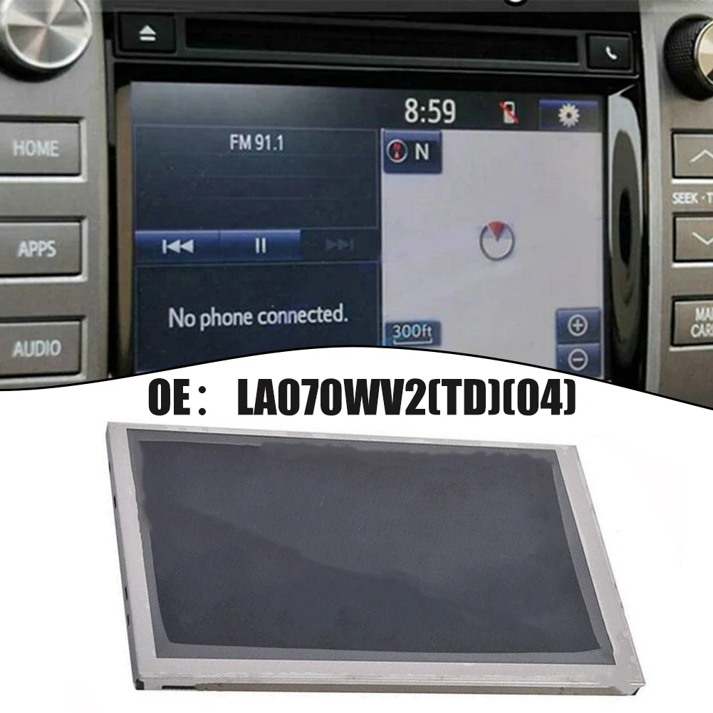 1x Brand New LCD Screen LA070WV2 For Toyota For Tundra 2014-2019 Radio Navigation Display 7 Inches LCD Screen
1x Brand New LCD Screen LA070WV2 For Toyota For Tundra 2014-2019 Radio Navigation Display 7 Inches LCD Screen