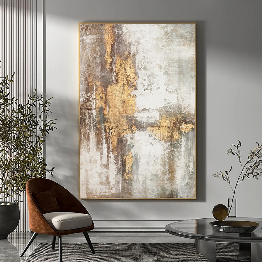 Large Beige Gold Grey Abstract Handmade Oil Painting For Living Room big Paintings Grey Gold Foil Painting Scandinavian Wall Art
Large Beige Gold Grey Abstract Handmade Oil Painting For Living Room big Paintings Grey Gold Foil Painting Scandinavian Wall Art