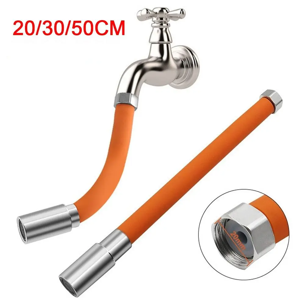 

1Pcs 360° Rotating Faucet Extender Pipe Wash Basin Rotatable Lengthening Tube Water Tap Accessories Free Bending Flexible Hose