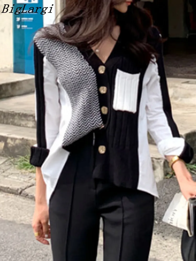 Summer Knitted Korean Chic Blouse Women Fresh Design Sense Casual Office Loose Ladies Blouses
Summer Knitted Korean Chic Blouse Women Fresh Design Sense Casual Office Loose Ladies Blouses
