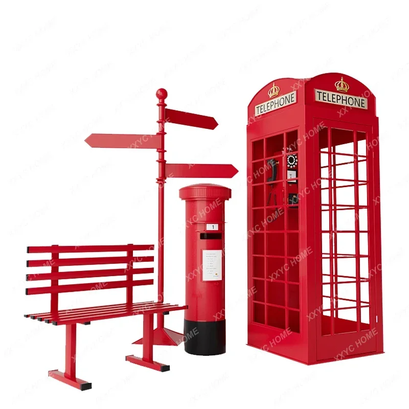 Iron Telephone Booth Post Box Decoration Hall Sales Floor Scene Exhibition Hall Display Decoration Shopping Mall Layout Props
Iron Telephone Booth Post Box Decoration Hall Sales Floor Scene Exhibition Hall Display Decoration Shopping Mall Layout Props