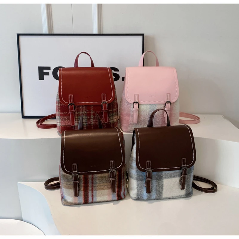 Модный женский клетчатый рюкзак, водонепроницаемая Повседневная сумка на плечо для ноутбука, дорожный ранец для девушек
Модный женский клетчатый рюкзак, водонепроницаемая Повседневная сумка на плечо для ноутбука, дорожный ранец для девушек