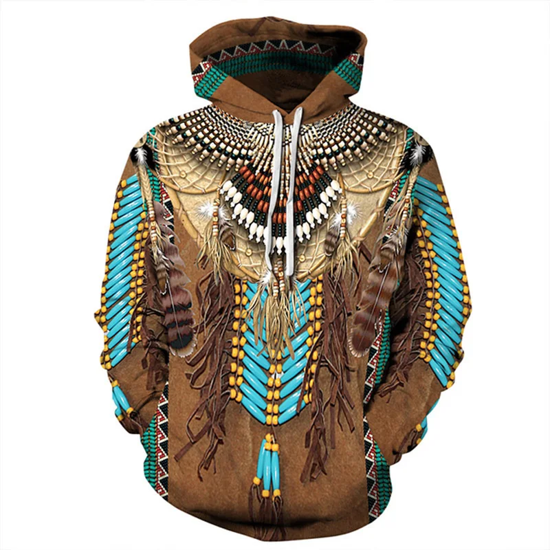 Indian Totem Fashion Style 3D Printed Hoodies Unisex Pullovers Hoodie Casual Sweatshirts Street Top Tracksuit
Indian Totem Fashion Style 3D Printed Hoodies Unisex Pullovers Hoodie Casual Sweatshirts Street Top Tracksuit