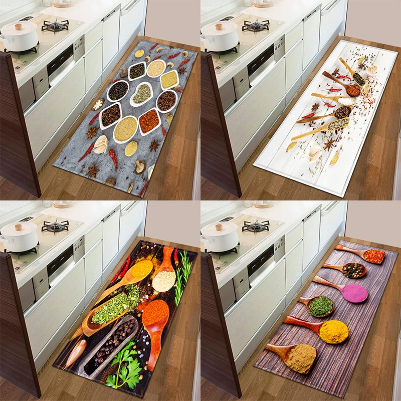 Food Spice Printed Floor Mats Appetite Decorative Living Room Kitchen Door Non-Slip Rugs Home Decor
Food Spice Printed Floor Mats Appetite Decorative Living Room Kitchen Door Non-Slip Rugs Home Decor