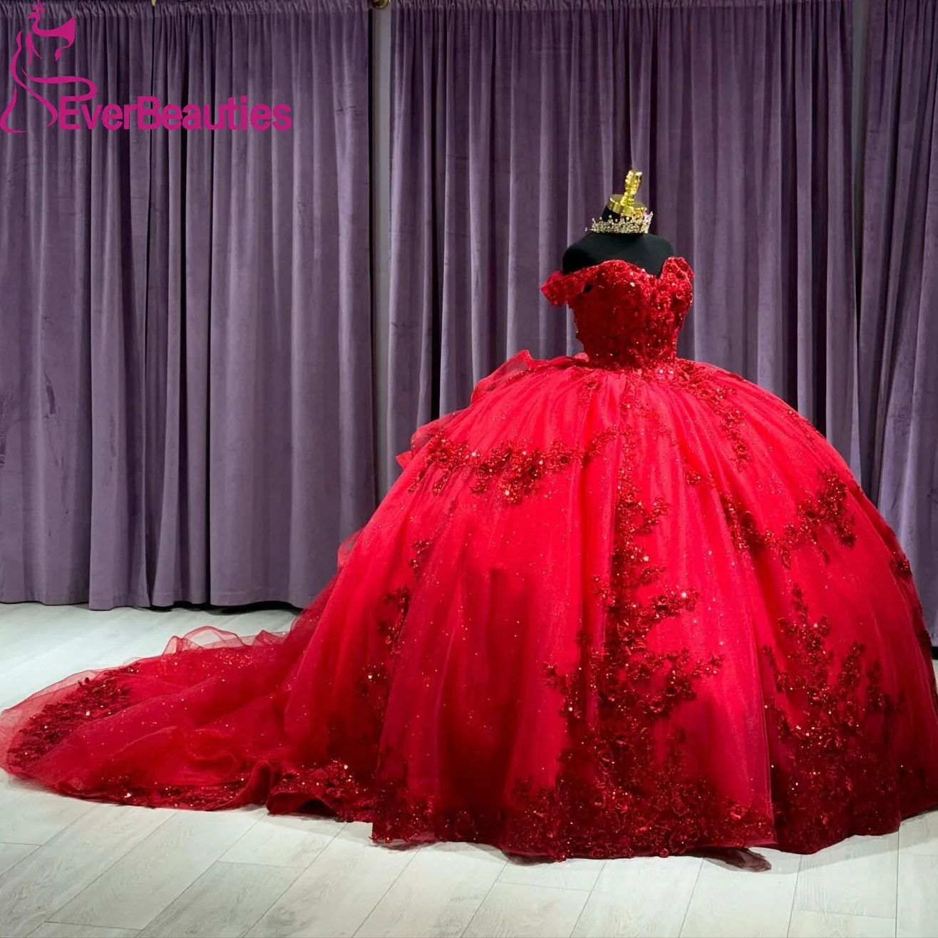 Off Shoulder Quinceanera Dresses for Women Ball Gown Sweet 16 Dress Tulle Lace Beaded Vestidos De 15 Quinceañera
Off Shoulder Quinceanera Dresses for Women Ball Gown Sweet 16 Dress Tulle Lace Beaded Vestidos De 15 Quinceañera
