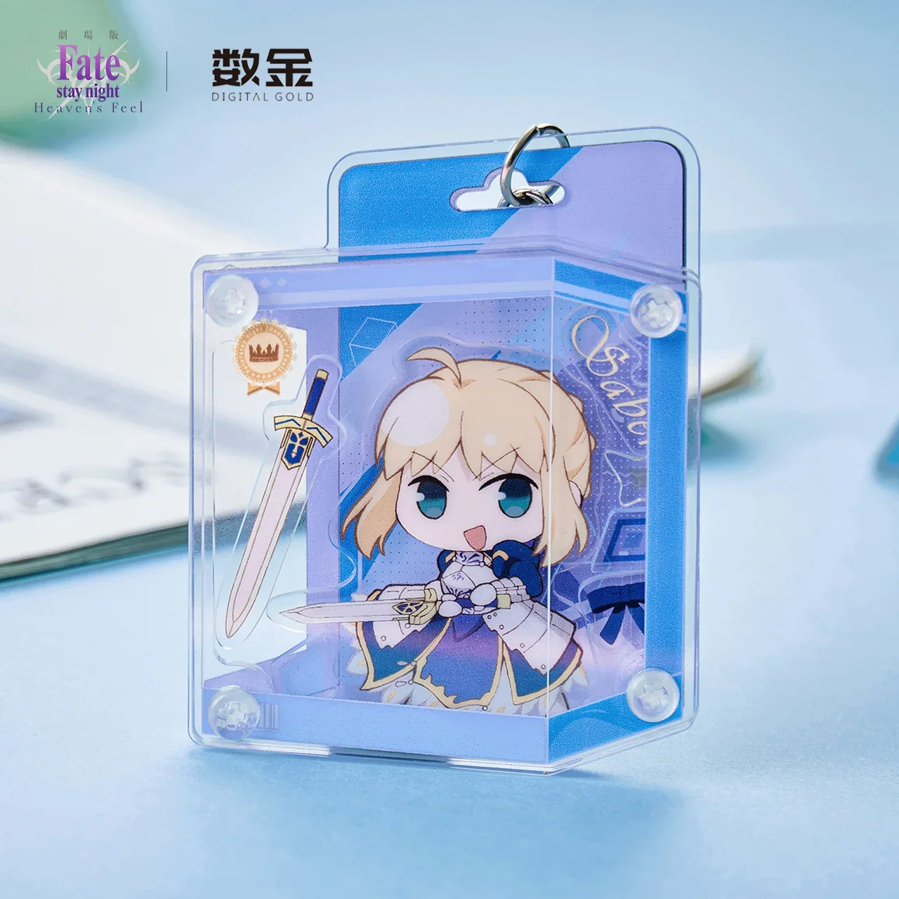 Anime Fate/stay night Altria Pendragon Saber Acrylic Shake Fighter Keychain Pendant Collection Bag Keyring Decoration
Anime Fate/stay night Altria Pendragon Saber Acrylic Shake Fighter Keychain Pendant Collection Bag Keyring Decoration