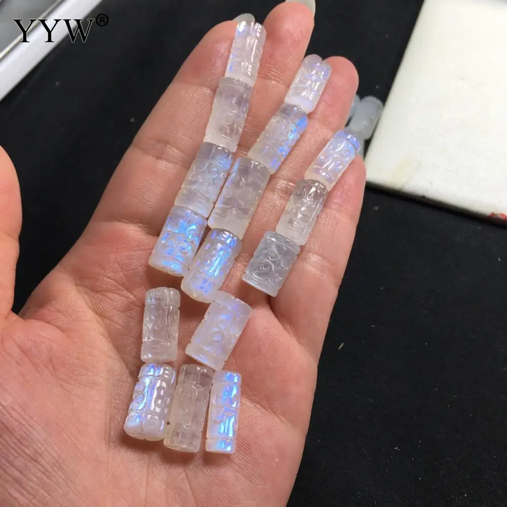 Natural Moonstone Carved Palindrome Column Cylinder Beads White Clear Selenite Bead 7-10mm For Diy Necklace Bracelet Accessories
Natural Moonstone Carved Palindrome Column Cylinder Beads White Clear Selenite Bead 7-10mm For Diy Necklace Bracelet Accessories