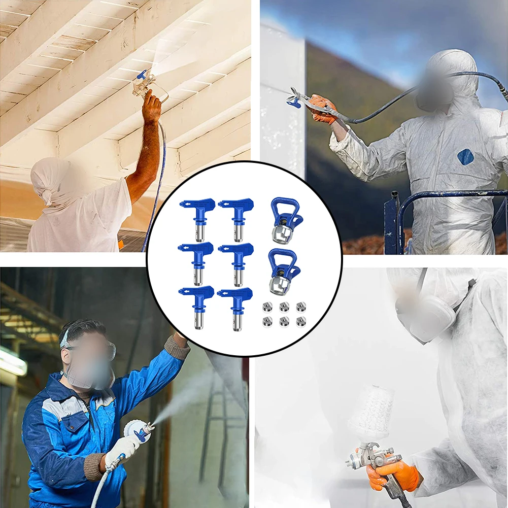 For Machine Paint Spray Nozzle Reverse Spray Tips Differ Diameters Nozzle Guards Range 15-30cm 6 Models Airless
For Machine Paint Spray Nozzle Reverse Spray Tips Differ Diameters Nozzle Guards Range 15-30cm 6 Models Airless