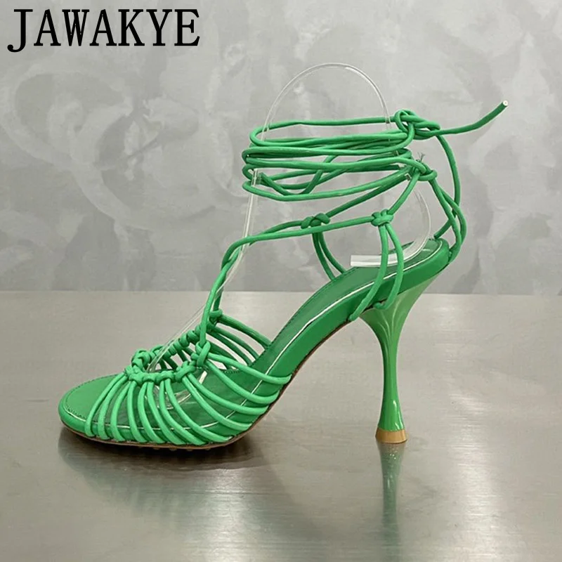 Knitted Strappy High Heel Sandals Women Shoes Peep Toe Sexy Stiletto Designer Shoes Party Wedding Shoes Sandalias De Las Mujer
Knitted Strappy High Heel Sandals Women Shoes Peep Toe Sexy Stiletto Designer Shoes Party Wedding Shoes Sandalias De Las Mujer