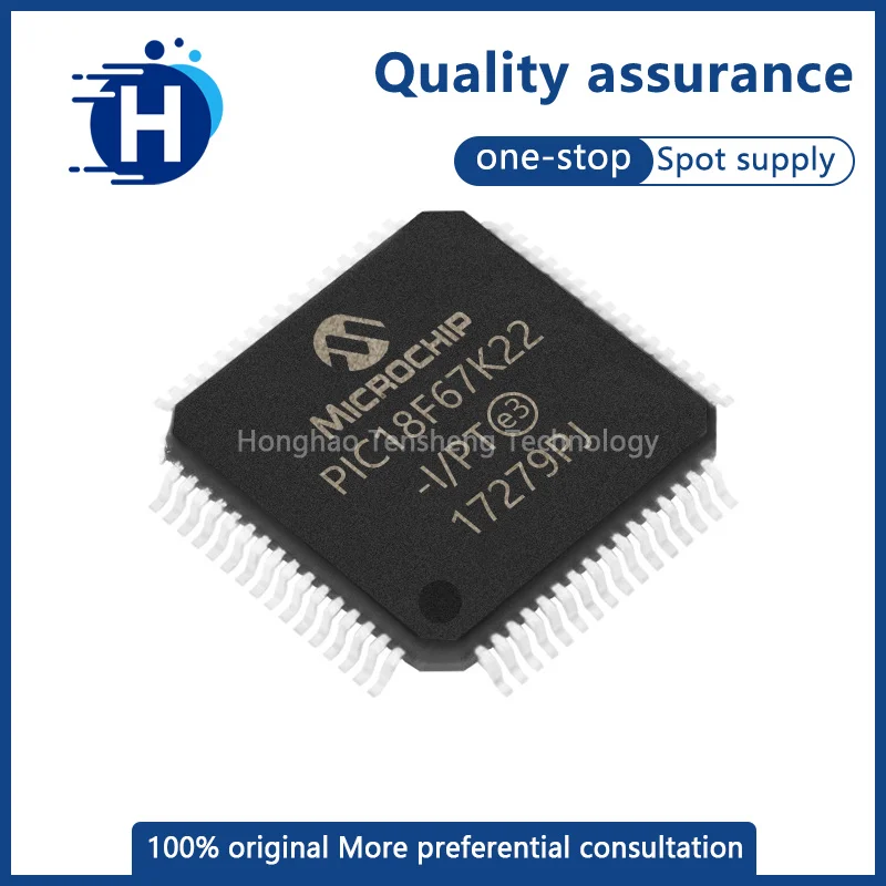 

Original genuine PIC18F67K22-I/PT PIC18F67K22 TQFP-64 8-bit microcontroller MCU