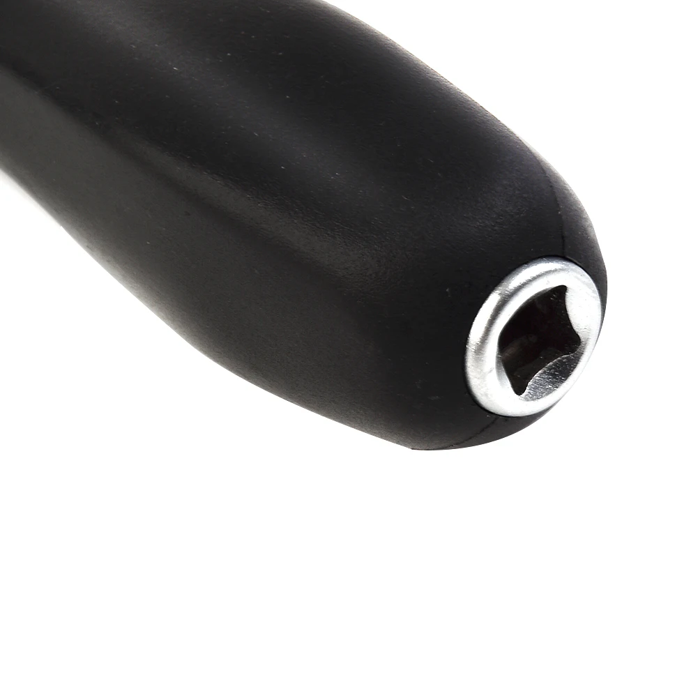 Screwdriver Connecting Rod Small Spinner 1/4\" Black Bottom Hole Connection Handle Dual-purpose Square Rubber Handle
Screwdriver Connecting Rod Small Spinner 1/4\" Black Bottom Hole Connection Handle Dual-purpose Square Rubber Handle