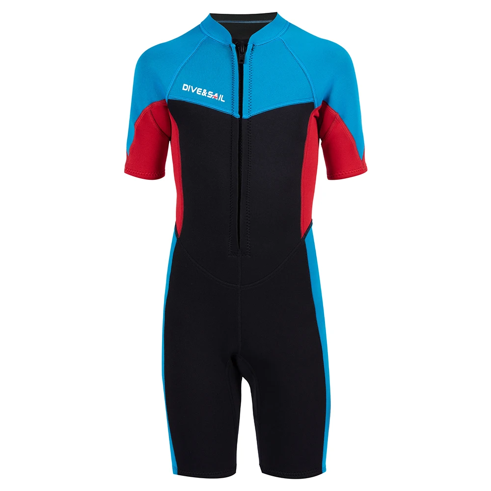 Wetsuits Kids and Youth 2.5mm Neoprene Full Shorty Surfing Suits Boys Front Zip Swimwear for Scuba Diving Freediving 8-16Y
Wetsuits Kids and Youth 2.5mm Neoprene Full Shorty Surfing Suits Boys Front Zip Swimwear for Scuba Diving Freediving 8-16Y