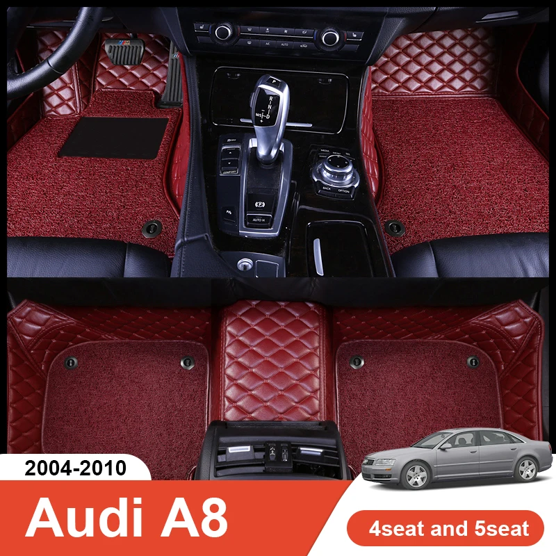 Custom Fit Car Floor Mat for Audi A8 2004 Accessories Interior ECO Durable Thick Carpet Customize for Left and Right Drive
Custom Fit Car Floor Mat for Audi A8 2004 Accessories Interior ECO Durable Thick Carpet Customize for Left and Right Drive