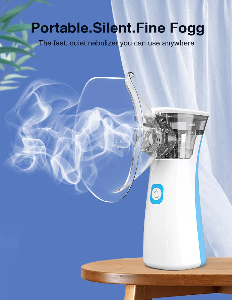 Generic Medical Mesh Nebulizer Handheld Asthma Inhaler Silent Jumia