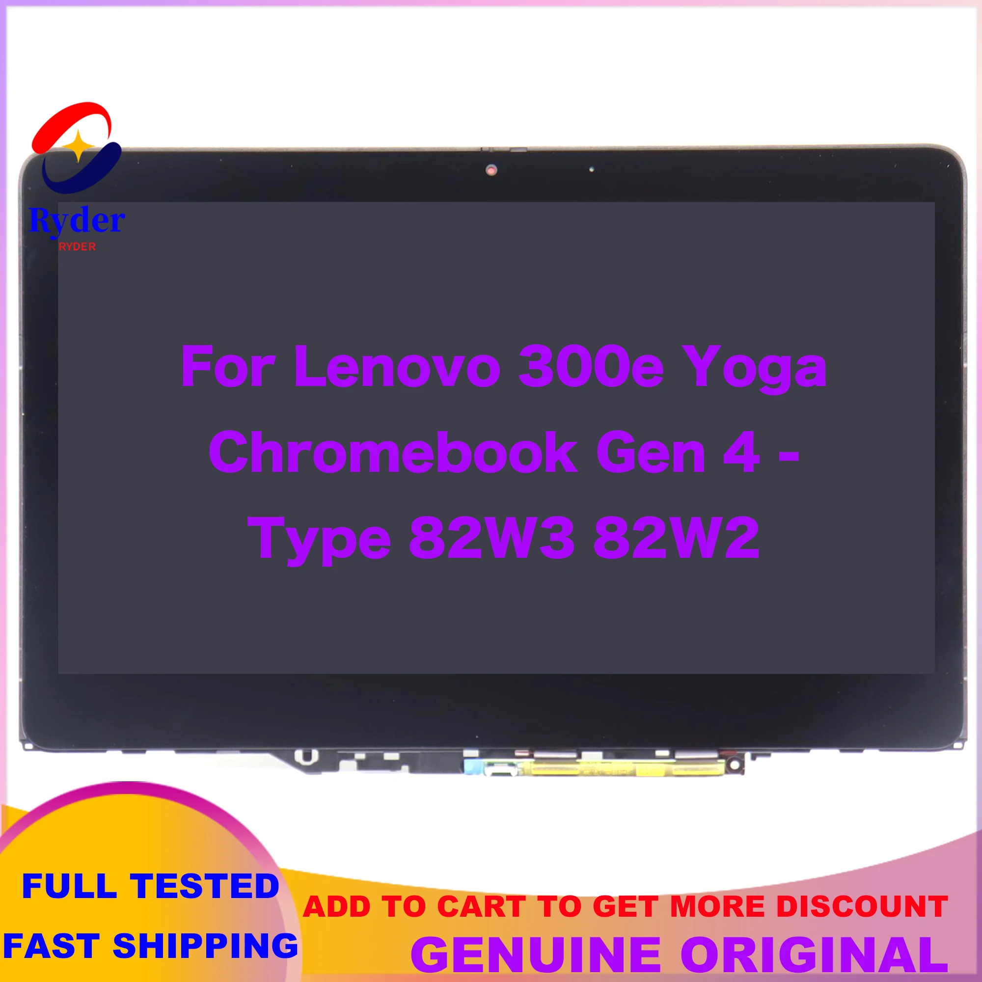 5D11C95908 11,6 "для Lenovo Chromebook Yoga 300e Gen 4 82W2 82W3 ЖК-дисплей с сенсорным экраном дигитайзер в сборе с рамкой
5D11C95908 11,6 "для Lenovo Chromebook Yoga 300e Gen 4 82W2 82W3 ЖК-дисплей с сенсорным экраном дигитайзер в сборе с рамкой
