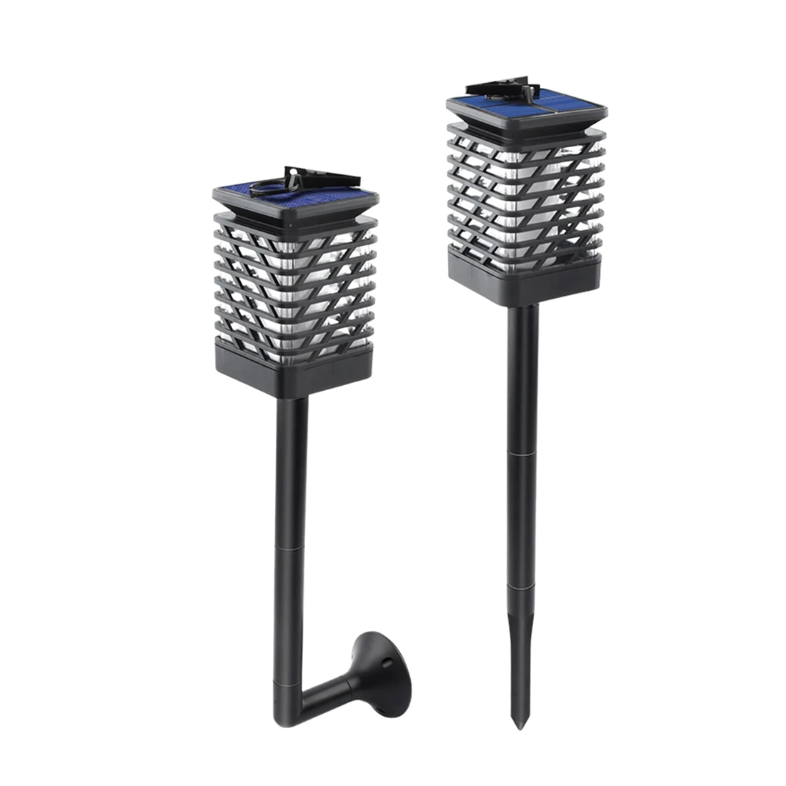 Outdoor Solar Lanterns LED Waterproof Garden Lamp Flickering Flame Decorative Garden Lights with Wall Mount&Ground Spike
Outdoor Solar Lanterns LED Waterproof Garden Lamp Flickering Flame Decorative Garden Lights with Wall Mount&Ground Spike
