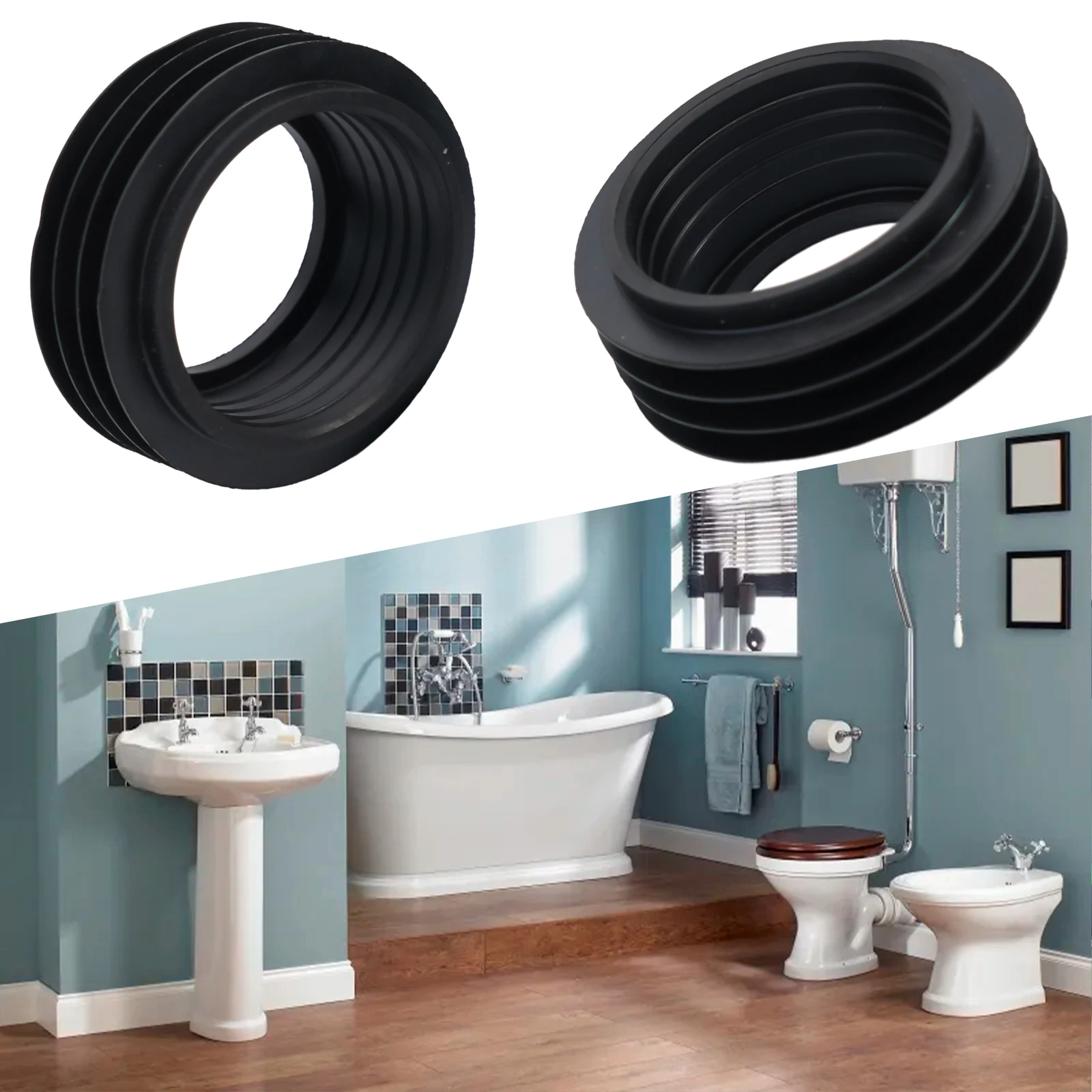 Rubber Cone Seal for Geberit Low Level Flush Pipe 2 Pieces Compatible with 119 668 00 1 Protect Your Plumbing System
Rubber Cone Seal for Geberit Low Level Flush Pipe 2 Pieces Compatible with 119 668 00 1 Protect Your Plumbing System