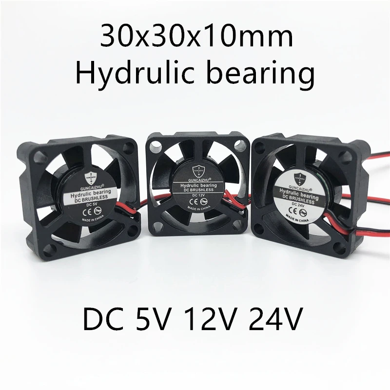 NEW 3d Printer Mute Fan 3010 30MM 30*30*10MM 3CM Graphics Card Fan Cooling Fan 24V 0.05A with 2pin
NEW 3d Printer Mute Fan 3010 30MM 30*30*10MM 3CM Graphics Card Fan Cooling Fan 24V 0.05A with 2pin
