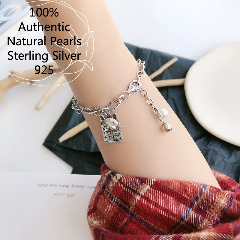 Sterling Silver Puppy Pearl Bracelet Pulseras Pulsera De Prata Plata פנדורה 925 Jewelry Para Mujer For Women Original luxe 팔찌
Sterling Silver Puppy Pearl Bracelet Pulseras Pulsera De Prata Plata פנדורה 925 Jewelry Para Mujer For Women Original luxe 팔찌