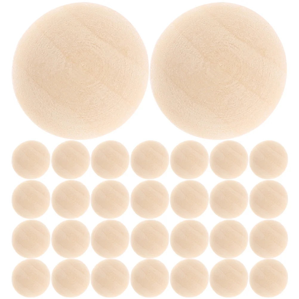 48 Pcs Wooden Hemisphere Easter Beads for Crafts Half Decor Shapes Small Jewelry Making Christmas Decorations Ball
48 Pcs Wooden Hemisphere Easter Beads for Crafts Half Decor Shapes Small Jewelry Making Christmas Decorations Ball