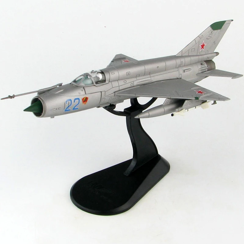 1/72 Scale Model Soviet Union Airforce MIG-21 SMT Fighter Diecast Aircraft Plane Alloy Airline Toys Gifts Collection Display Fan
1/72 Scale Model Soviet Union Airforce MIG-21 SMT Fighter Diecast Aircraft Plane Alloy Airline Toys Gifts Collection Display Fan