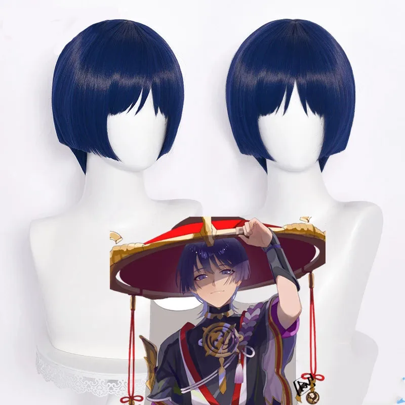 Genshin Impact Cosplay Scaramouche Wig Blue Wig Cosplay Anime Wigs Heat Resistant Synthetic Halloween Wigs
Genshin Impact Cosplay Scaramouche Wig Blue Wig Cosplay Anime Wigs Heat Resistant Synthetic Halloween Wigs