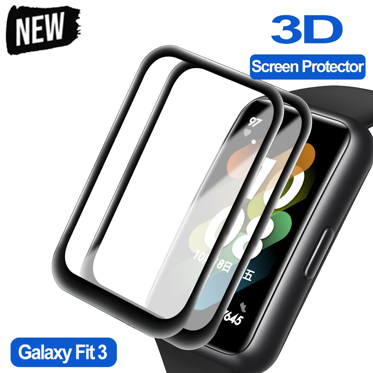 5D Защитная пленка для Samsung Galaxy Fit 3, защита экрана от царапин для Galaxy Fit3, защита смарт-часов (не стекло)
5D Защитная пленка для Samsung Galaxy Fit 3, защита экрана от царапин для Galaxy Fit3, защита смарт-часов (не стекло)