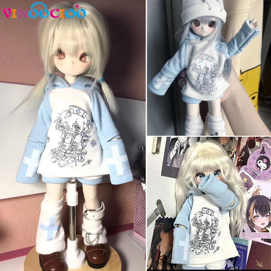 1/4 1/6 BJD Doll Clothes Outfit Choker Hoodie Pant Legwear 5Point Super Nice BJD Doll Clothes Set Accessories
1/4 1/6 BJD Doll Clothes Outfit Choker Hoodie Pant Legwear 5Point Super Nice BJD Doll Clothes Set Accessories