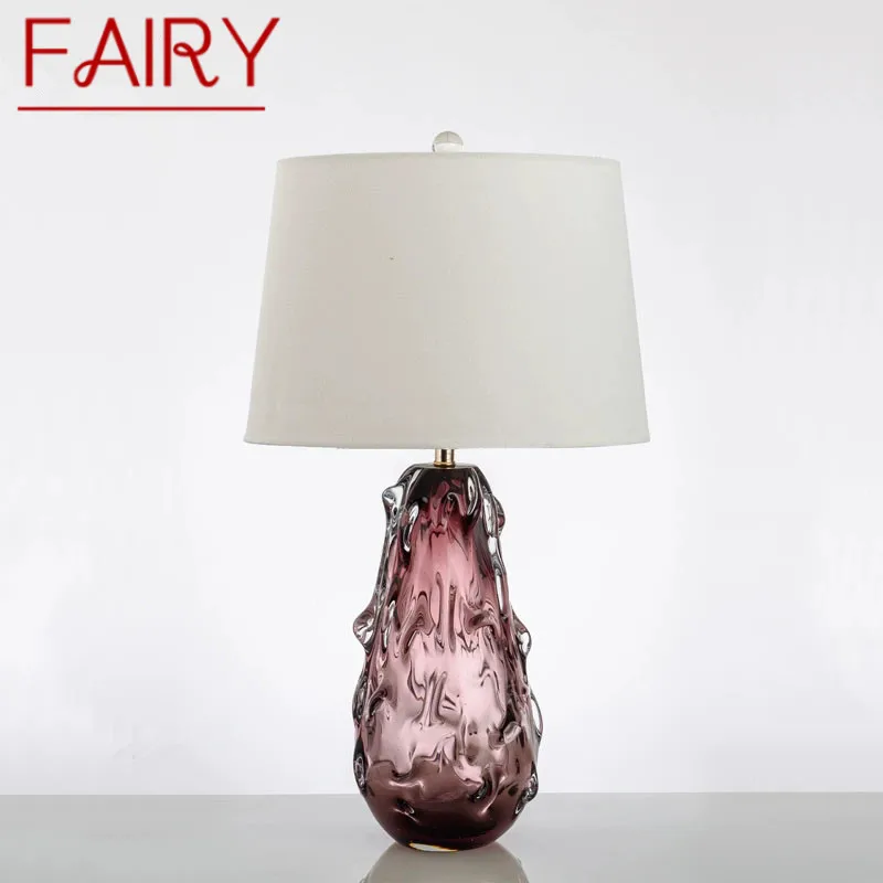 FAIRY Nordic Glaze Table Lamp Modern Art Iiving Room Bedroom Study Hotel LED Personality Originality Desk Light
FAIRY Nordic Glaze Table Lamp Modern Art Iiving Room Bedroom Study Hotel LED Personality Originality Desk Light