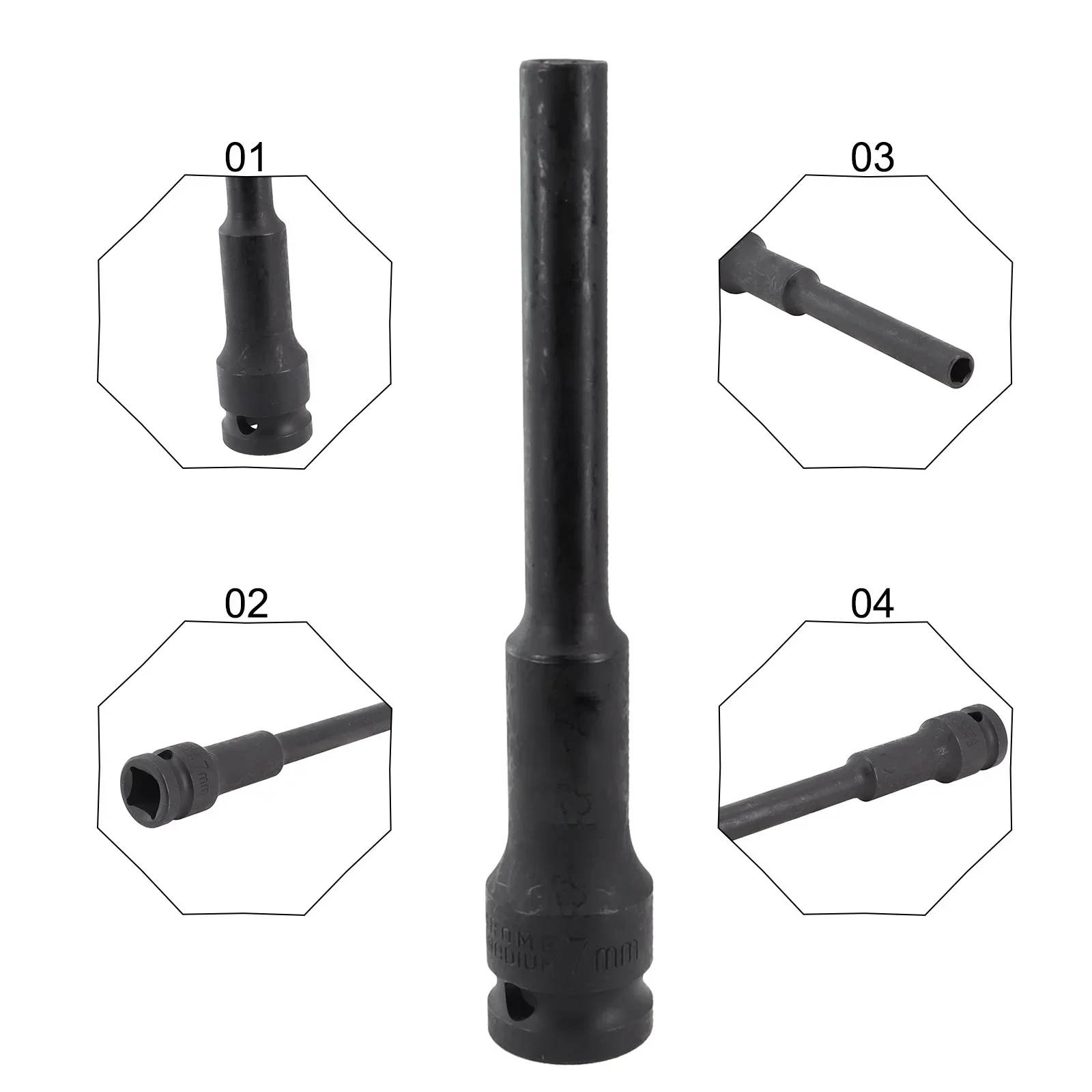 Professional Grade Chrome Vanadium Steel 12 Drive Socket Impact Wrench Hex Socket Head Long Lasting And Efficient
Professional Grade Chrome Vanadium Steel 12 Drive Socket Impact Wrench Hex Socket Head Long Lasting And Efficient