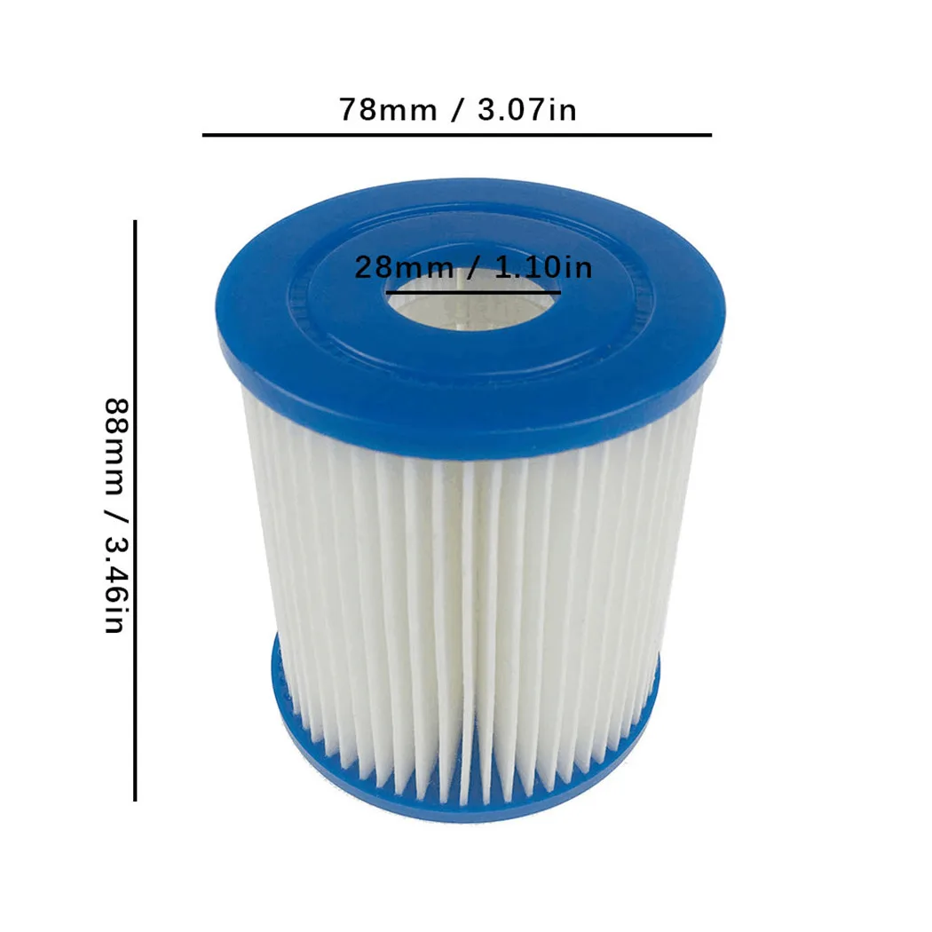 1pc Filter 88*78*28mm Cartridge Type 58093 Type I Swimming Pool Filter 330 Gallon Replacement Pool Flowclear 58381
1pc Filter 88*78*28mm Cartridge Type 58093 Type I Swimming Pool Filter 330 Gallon Replacement Pool Flowclear 58381