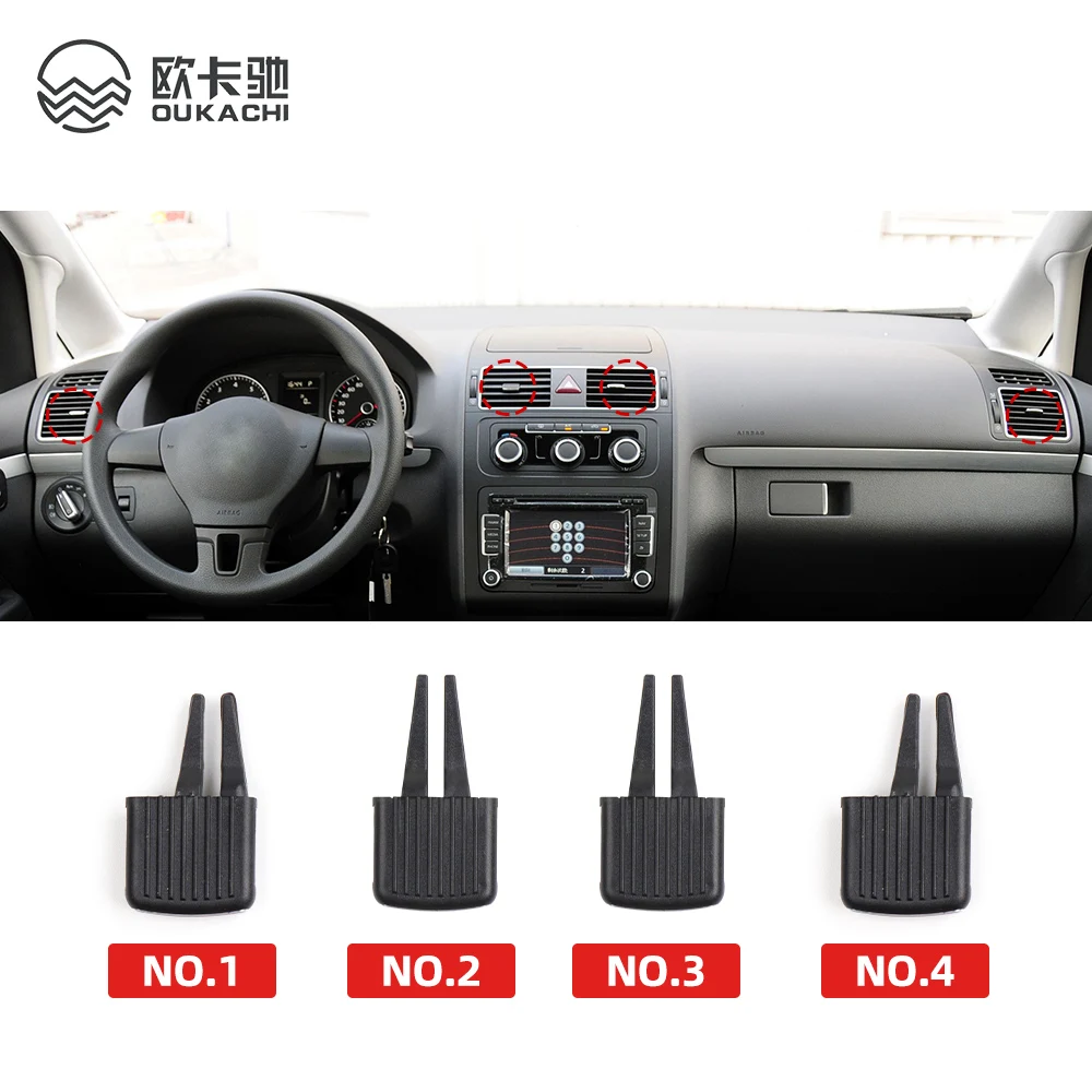 For VW Touran 05-15 Car Left/Right Front Air Conditioning AC Vent Grille Clip Adjustable Slider OEM:1TD819703A-MZ 1TD819728A-MX
For VW Touran 05-15 Car Left/Right Front Air Conditioning AC Vent Grille Clip Adjustable Slider OEM:1TD819703A-MZ 1TD819728A-MX