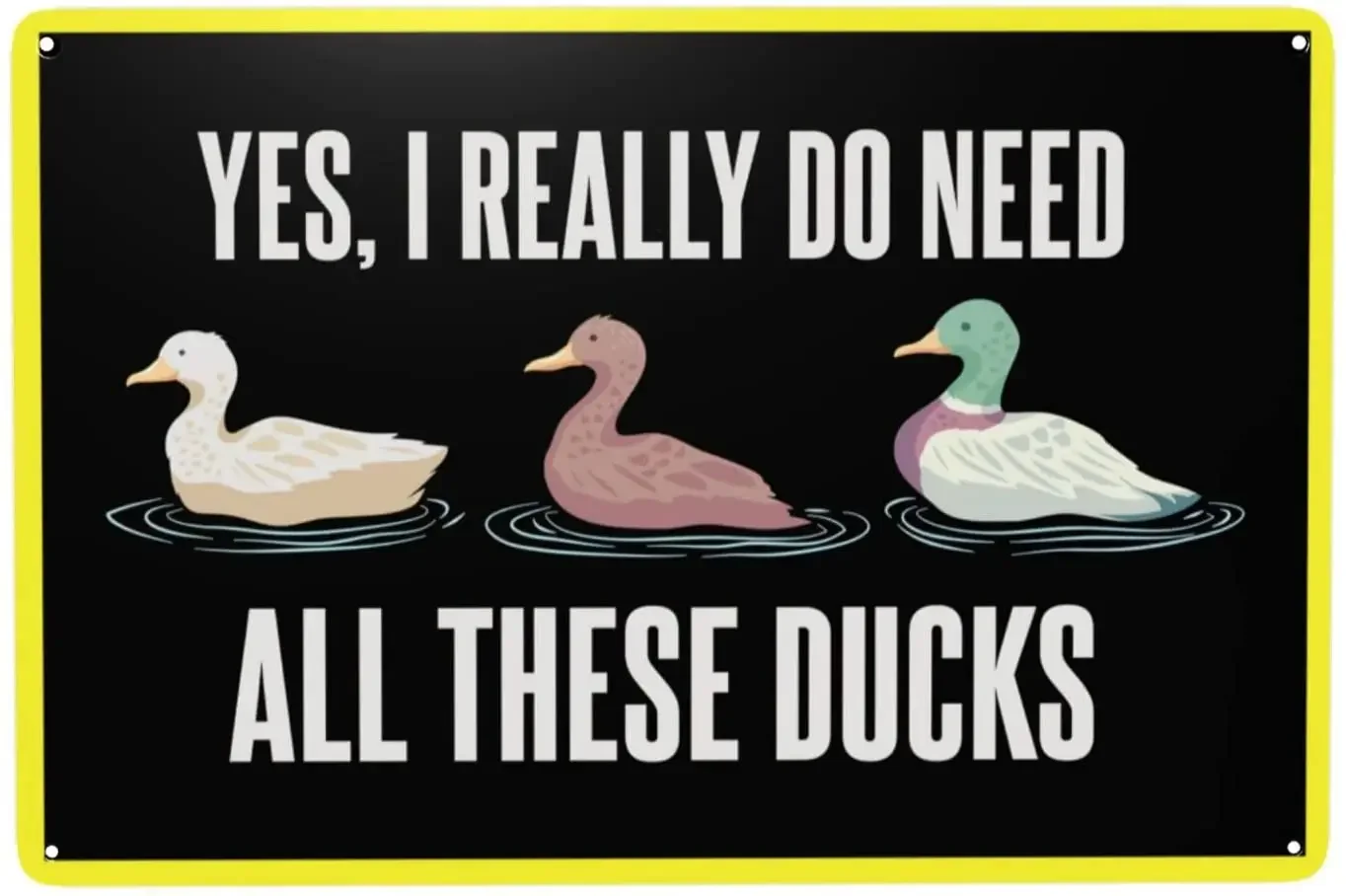 Animal Ducks Vintage Farmhouse Metal Signs Funny Farm Tin Signs Anti-rust Wall Art Anti-Deformed Home Decor Sign Tin Posters
Animal Ducks Vintage Farmhouse Metal Signs Funny Farm Tin Signs Anti-rust Wall Art Anti-Deformed Home Decor Sign Tin Posters
