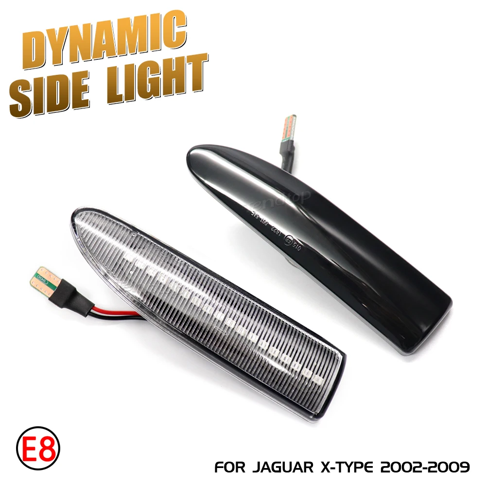 2pcs Flashing LED Turn Signals Dynamic Side Marker Light For Jaguar X-Type 2002 2003 2004 2005 2006 2007 2008 2009
2pcs Flashing LED Turn Signals Dynamic Side Marker Light For Jaguar X-Type 2002 2003 2004 2005 2006 2007 2008 2009