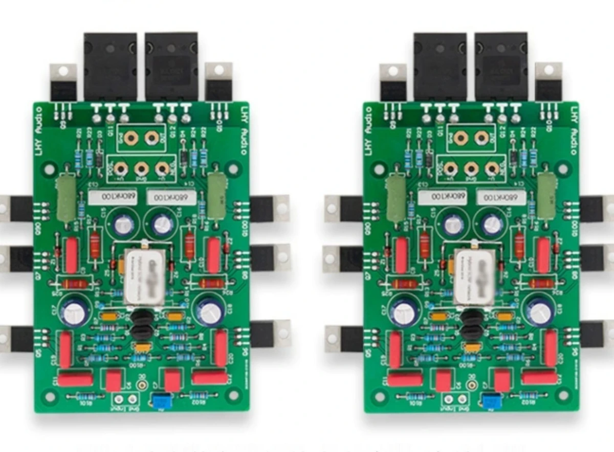 

Famous machine NHB-108 1:1 direct engraving without negative feedback amplifier circuit 150W post-stage power amplifier DIY kit