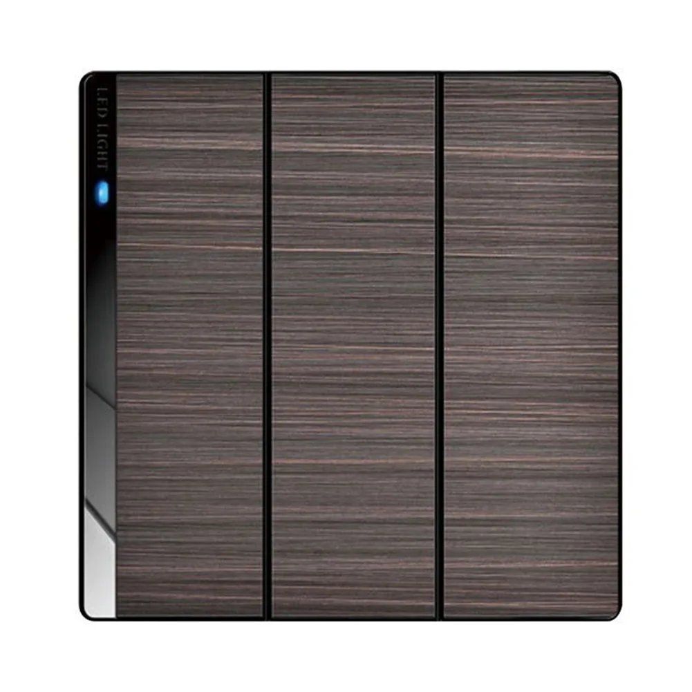 Balcony For Kitchen LED Light Switch Light Switch Bathroom For Bedroom Black Stainless Steel LED Wall Light Switch
Balcony For Kitchen LED Light Switch Light Switch Bathroom For Bedroom Black Stainless Steel LED Wall Light Switch