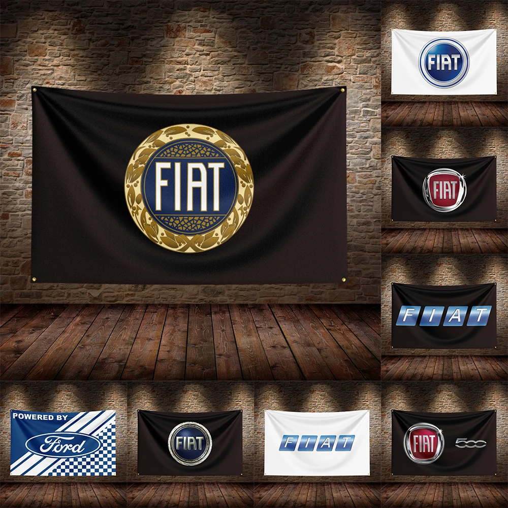 60x90cm 90x150 FIATs Flag Polyester Digital Printed Banner for Room Garage Decor
60x90cm 90x150 FIATs Flag Polyester Digital Printed Banner for Room Garage Decor