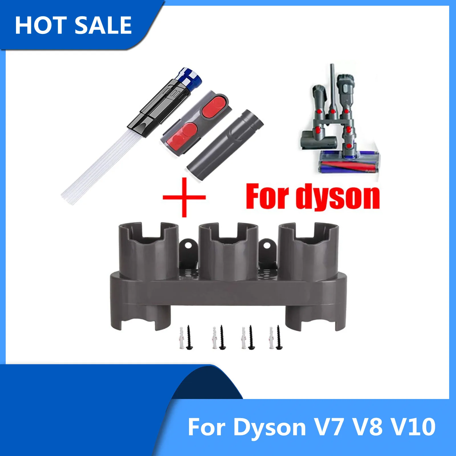 Держатель кронштейна для пылесоса Dyson V7 V8 V10 
Держатель кронштейна для пылесоса Dyson V7 V8 V10