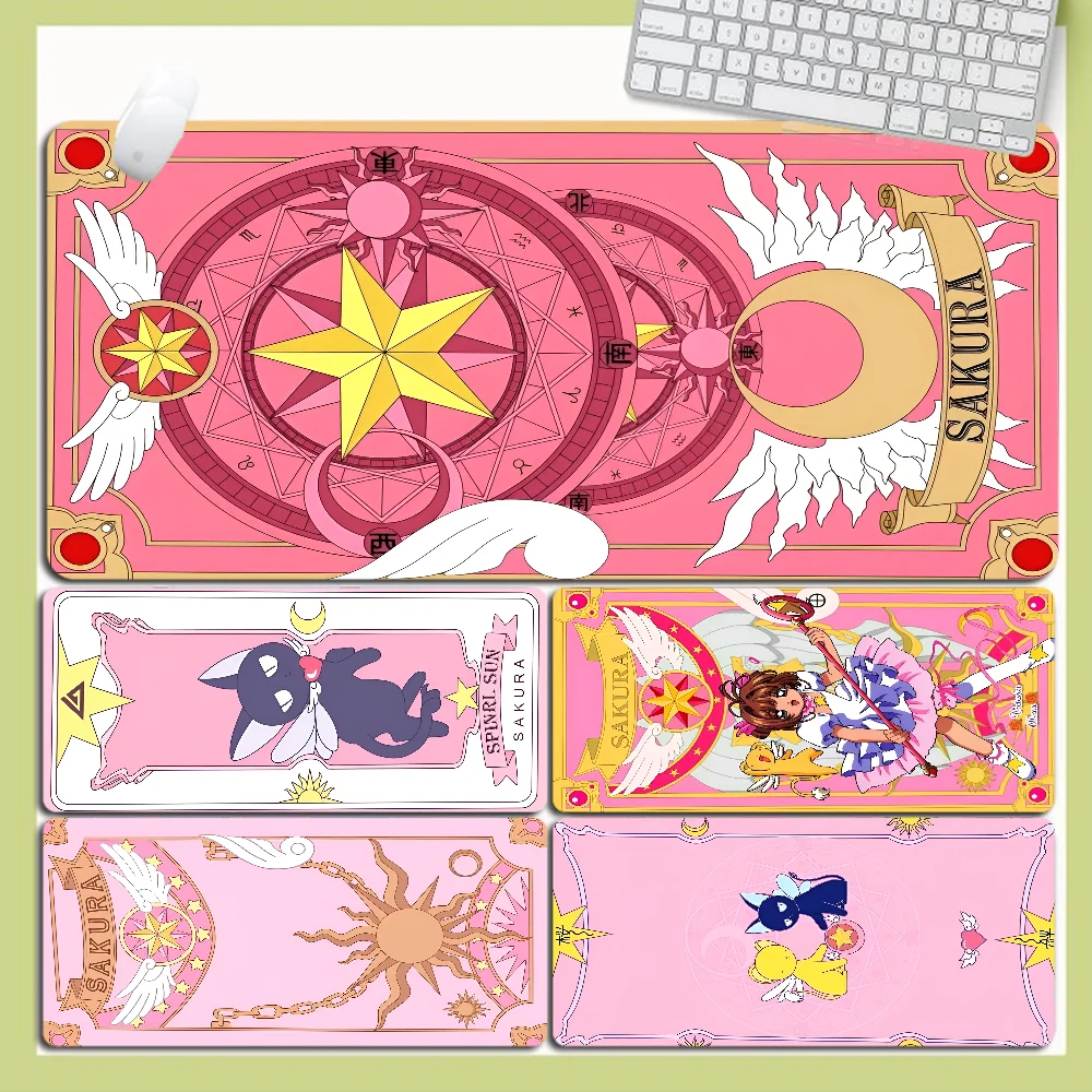 Anime Cardcaptor Sakura Mousepad Large XXL Desktop Desk Mat Kawaii Gaming Accessories Students Writing Pad Desktop Mat
Anime Cardcaptor Sakura Mousepad Large XXL Desktop Desk Mat Kawaii Gaming Accessories Students Writing Pad Desktop Mat
