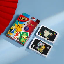 Pokemon Classic 112pcs UNO Solitaire Coated Solitaire Card Game Card Fun Game Kids Toy Collection
Pokemon Classic 112pcs UNO Solitaire Coated Solitaire Card Game Card Fun Game Kids Toy Collection