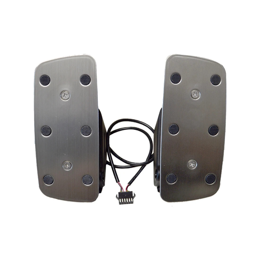 Throttle Brake Pedal for Ninebot Gokart PRO Kit Accelerator Pedal Brake Parts,Silver
Throttle Brake Pedal for Ninebot Gokart PRO Kit Accelerator Pedal Brake Parts,Silver