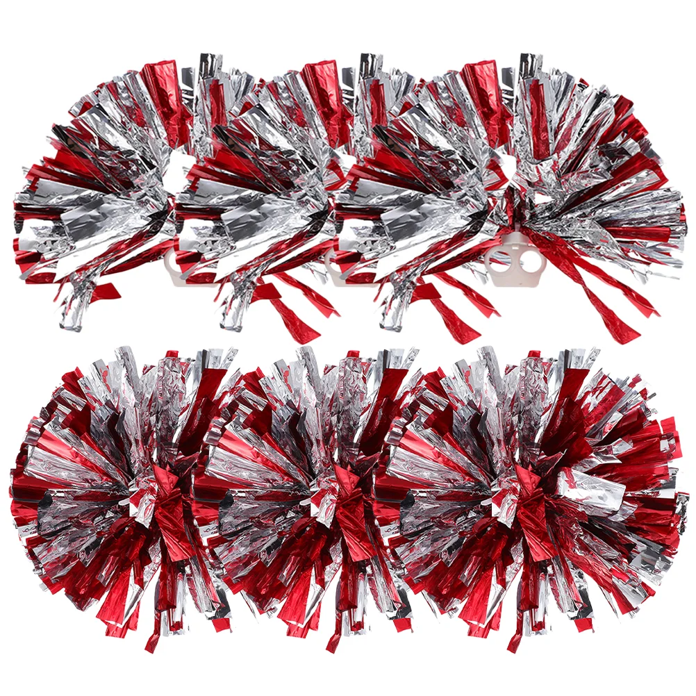 

Cheerleading Hand Flower Cheerleaders Dance Pom Cheering Squad Poms Kids Spirited Pompoms Props