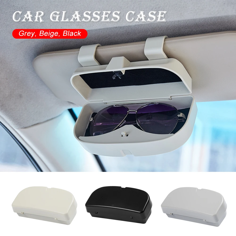 Universal Car Visor Glasses Holder Hook-On Sunglasses Holder for Sun Visor Sunshade Organizer Glasses Storage Box Accessories
Universal Car Visor Glasses Holder Hook-On Sunglasses Holder for Sun Visor Sunshade Organizer Glasses Storage Box Accessories