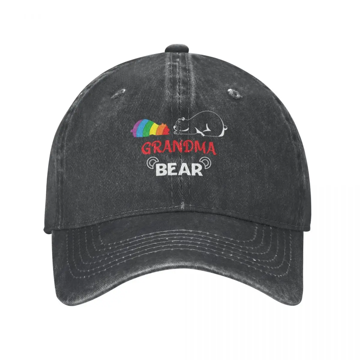 

Grandma Bear LGBT Rainbow Pride 2022 Cowboy Hat Cap hat hats baseball cap Fishing caps men's hat luxury Women's