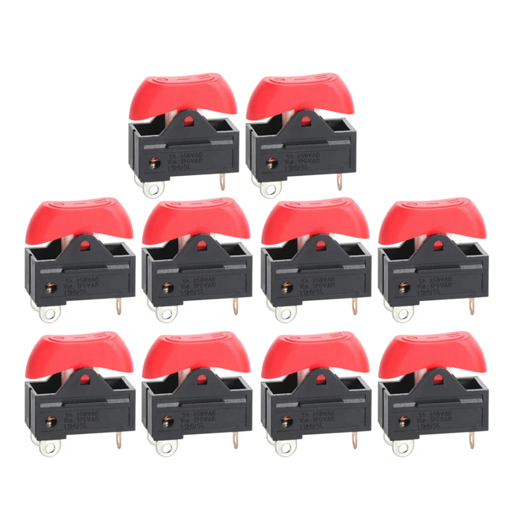 10pcs 3 Pin 3 Gear Hair Dryer Rocker Switch 3 Position OFF-ON-ON Boat Type Part Household Appliance Switch Components
10pcs 3 Pin 3 Gear Hair Dryer Rocker Switch 3 Position OFF-ON-ON Boat Type Part Household Appliance Switch Components