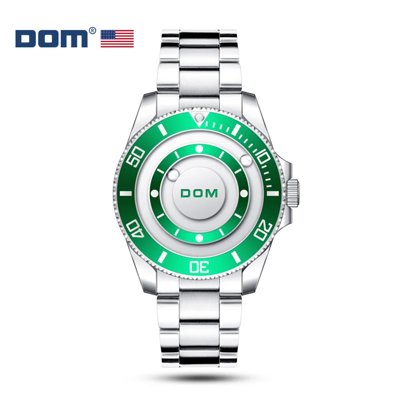 DOM 1606 Men's Quartz Watch Fashion Creative Personality Rolling Pointer Waterproof Steel Wristwatches for Male Watches Gift
DOM 1606 Men's Quartz Watch Fashion Creative Personality Rolling Pointer Waterproof Steel Wristwatches for Male Watches Gift