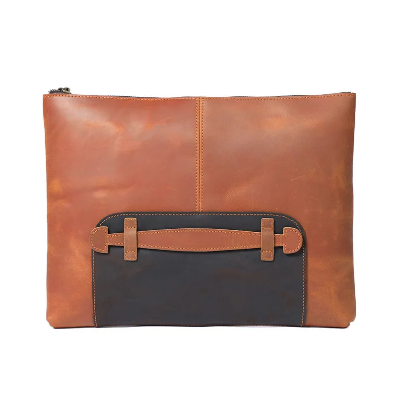 AETOO Simple retro first layer cowhand large capacity men's hand bag manual leather computer file bag office bag
AETOO Simple retro first layer cowhand large capacity men's hand bag manual leather computer file bag office bag