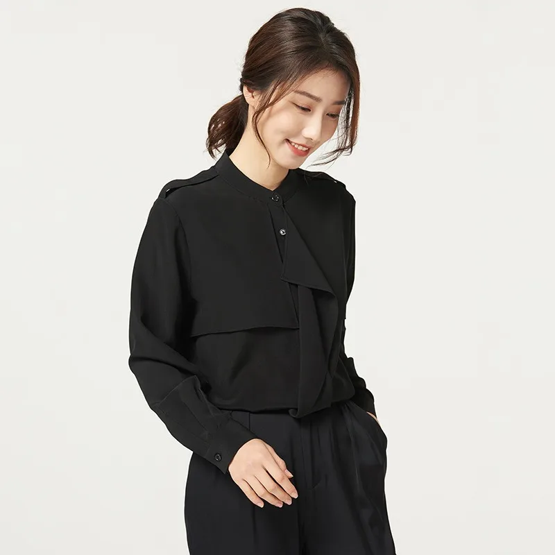 Women's Blouses Tops Silk Floral Office Formal Casual Dress Shirts Plus Large Size Spring Summer Sexy Haut Femme Wine Black
Women's Blouses Tops Silk Floral Office Formal Casual Dress Shirts Plus Large Size Spring Summer Sexy Haut Femme Wine Black