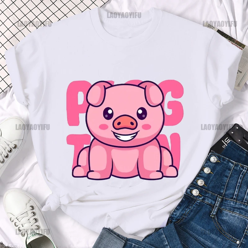 Valentine T Shirts for Men 100% Cotton Vintage T-Shirt O Neck Anime Tees Short Sleeve Clothing Printing Kawaii Pig Women
Valentine T Shirts for Men 100% Cotton Vintage T-Shirt O Neck Anime Tees Short Sleeve Clothing Printing Kawaii Pig Women